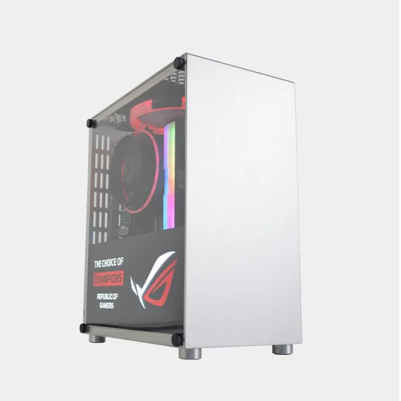 Чехол для ПК игровой корпус ITX MINI алюминиевый SFX блок питания видеокарты GTX1660 2070