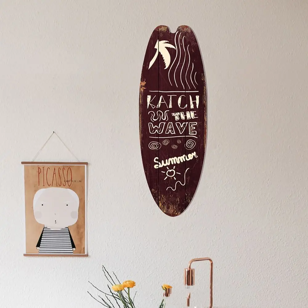 Деревянная вывеска в пляжном стиле 45x16 см