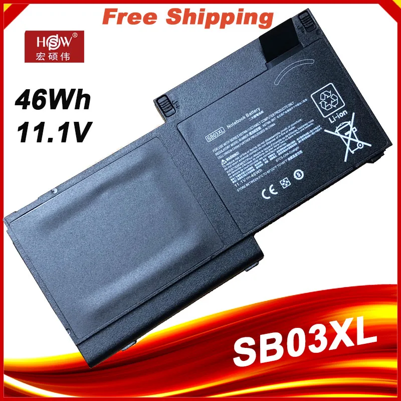 

SB03XL battery for HP HSTNN-L13C HSTNN-IB4T HSTNN-LB4T 716726-421 for HP Elitebook 720 725 820 G1 G2 755 G3