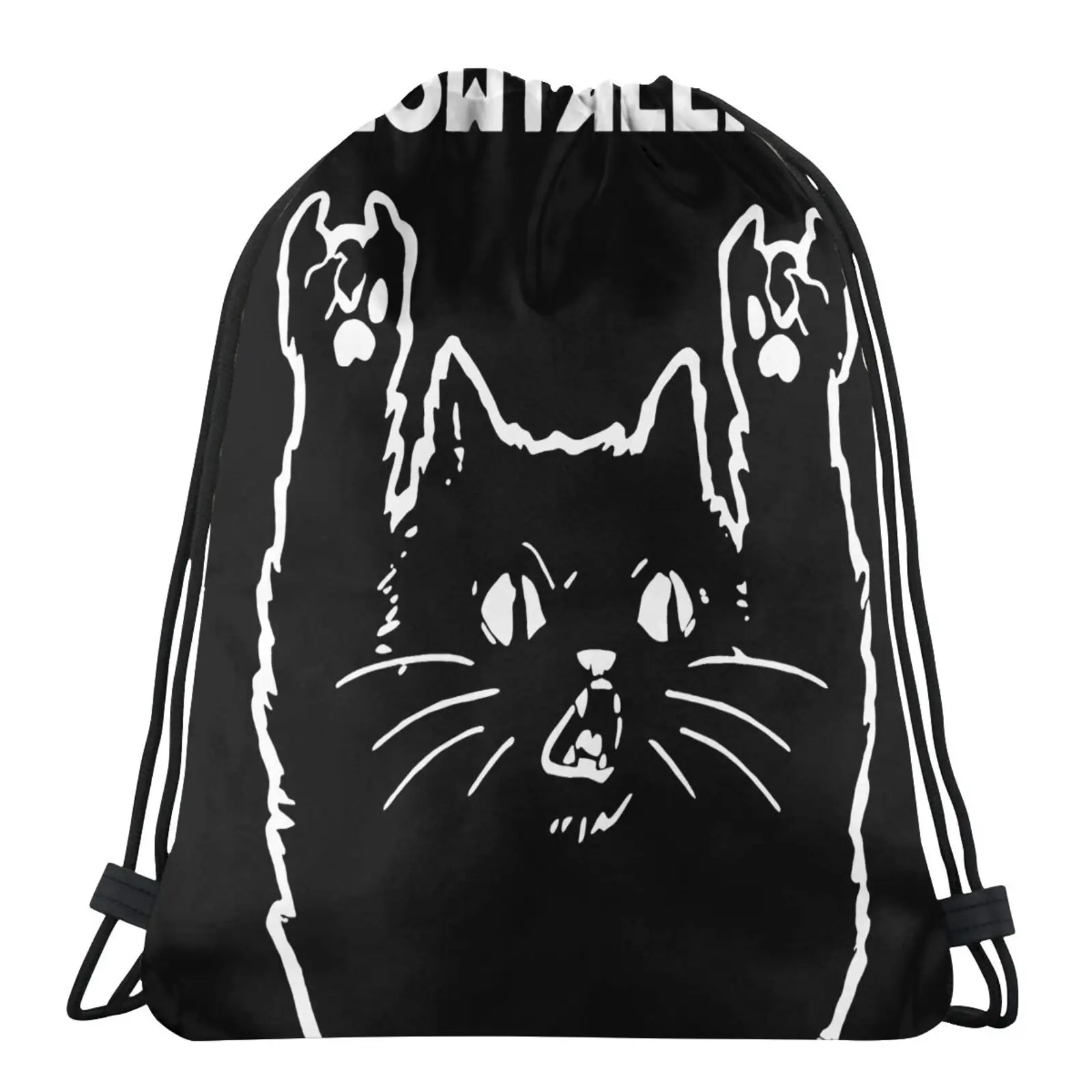

Cat Meowtallica Cat Dark Heather Bag Custom Backpack Storage Bags Drawing Bags Rope Bag Fabric Bag Women's Backpack Makeup Bag