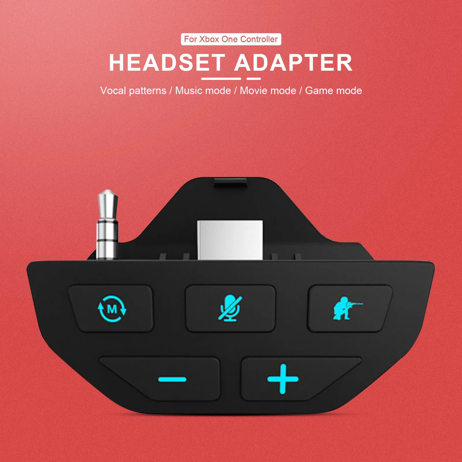 

Усилитель стереозвука адаптер для наушников для XBOX ONE Аудио Микрофон конвертер для наушников для контроллера Xbox One Аксессуары для геймпада