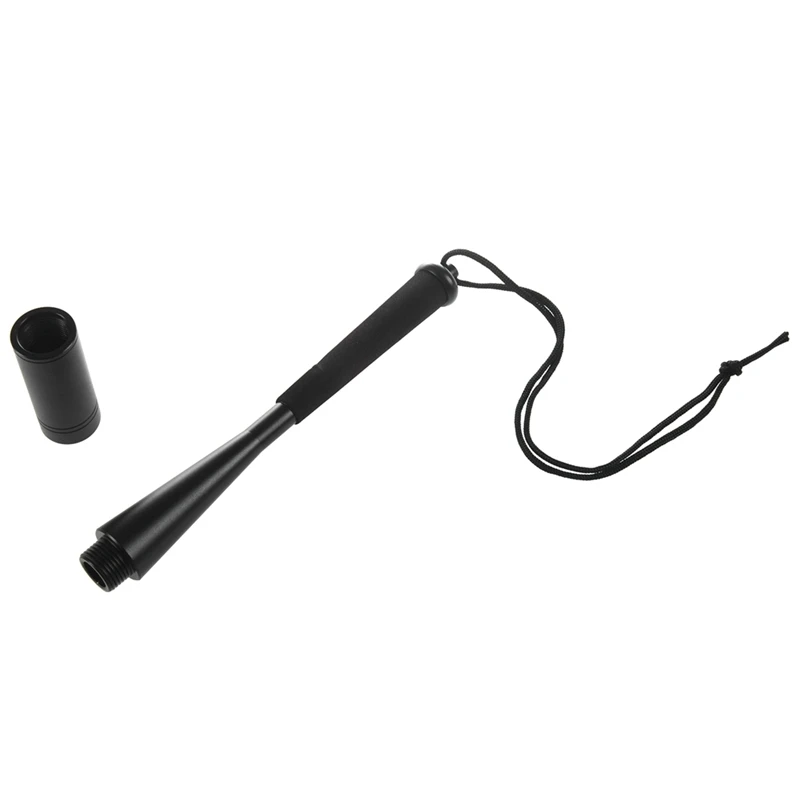 

2 Pcs Portable Aluminum Alloy Fish Hammer Metal Fishing Bat With Eva Grip Fishing Tackle Accessory, Blue & Black