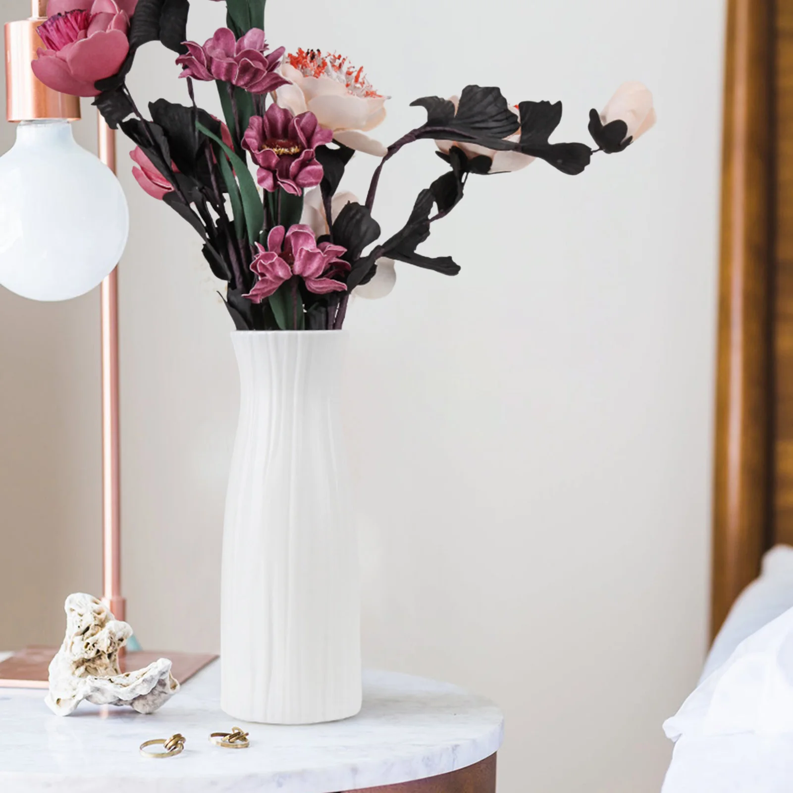 Пластиковая ваза для цветов простая оригами современный Художественный