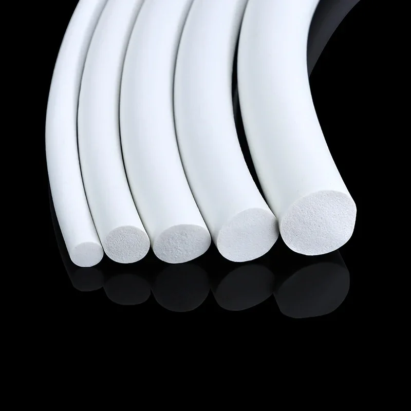 Фотовспенивающий шнур VMQ круглая вспениваемая задняя часть длина 1/2/5 м