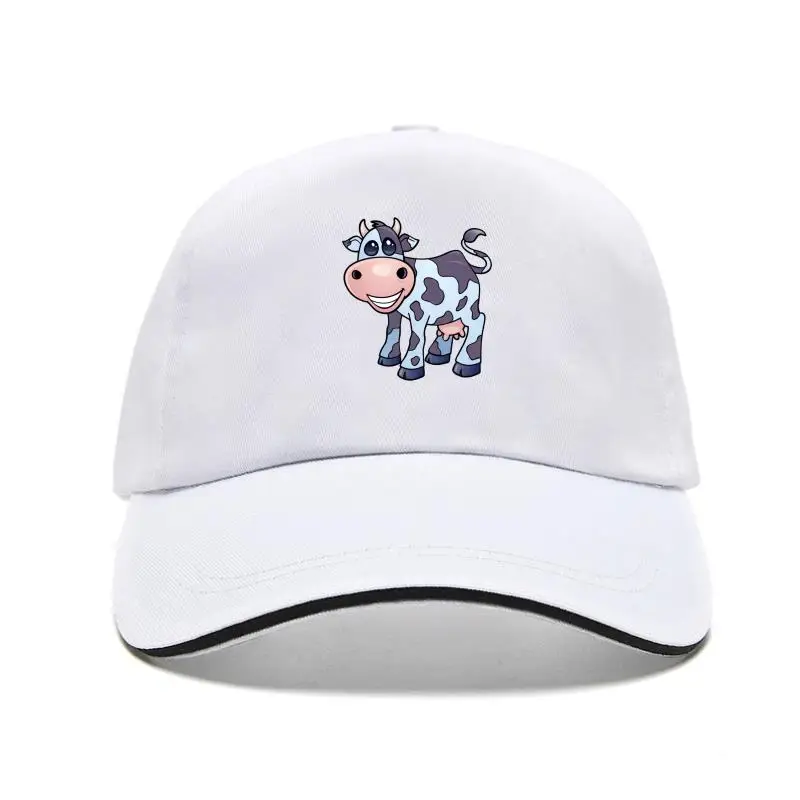 

Back White Cow WoUniex Boyfriend Fit New Hat