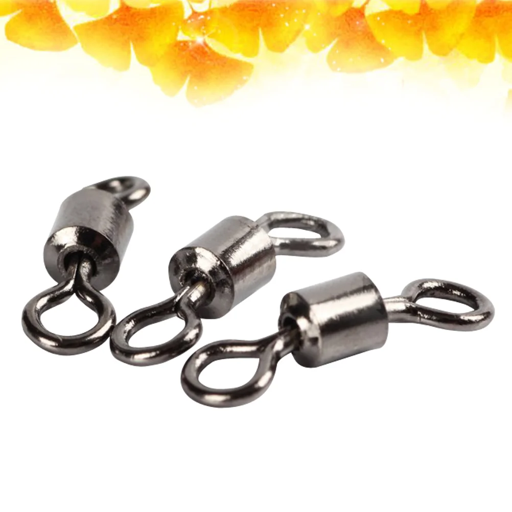 

Eight-character Ring Eight-character Ring Fishing Fishing Swivels American Style Fishing Rolling Swivels Eight-character Ring