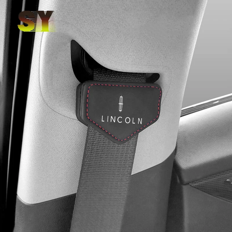 

Car seat belt holder car insurance belt regulator clip For Lincoln MKC MKZ pilot Navigation