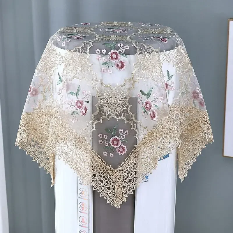 Пасторальные пылезащитные чехлы универсальный бытовой кружевной пылезащитный