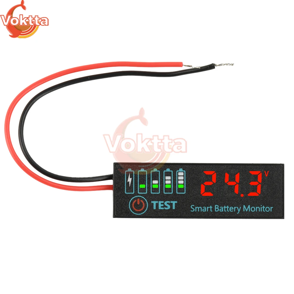 

3S-14S DC 7-55 В индикатор уровня заряда батареи измеритель напряжения тестер зарядки батареи 18650 литиевая батарея емкость дисплея