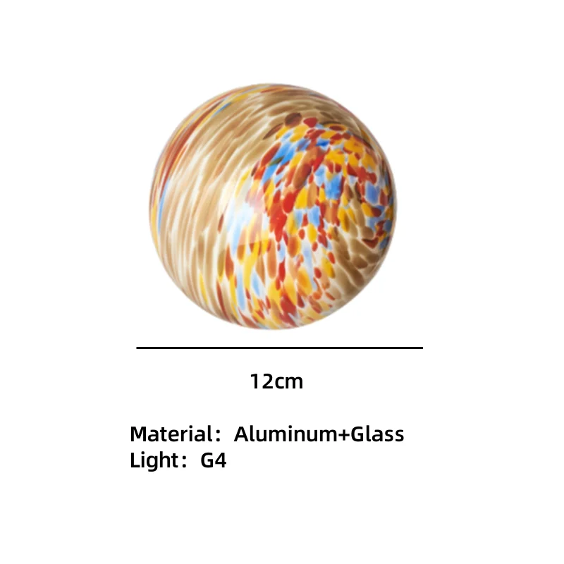 

Настенный светильник IWP из стекла и алюминия