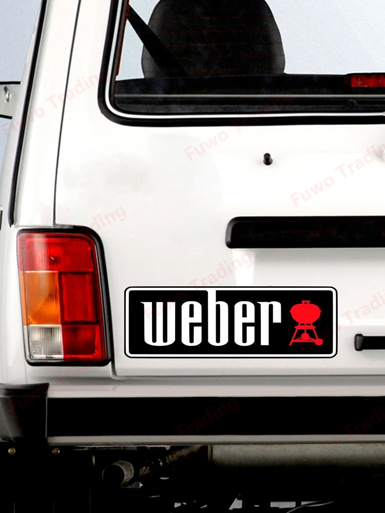 Модные креативные автомобильные наклейки Weber виниловые доска для серфинга окна