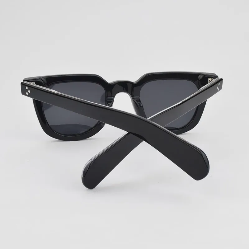 Роскошные брендовые винтажные поляризационные солнцезащитные очки для мужчин и