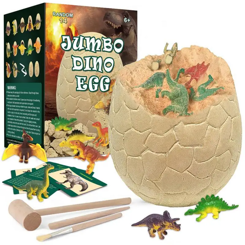 

Яйца динозавра, искусственные Яйца динозавра, эксперименты по исследованию науки, наборы для детей, Пасхальная Археология, научные игрушки ...