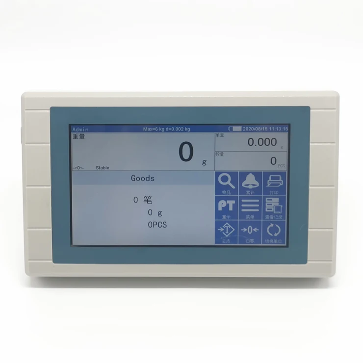 

DV-T15 Weight Indicator Weighing Indicator For Platform Scale Truck Scale Floor Scale With Printer LED Large Display