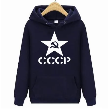 

2022 Autumn mens Clothing CCCP Russian Men Hoodies USSR Cotton Man Sweatshirts Moscow Male Pullovers Quality Soviet Union Tops