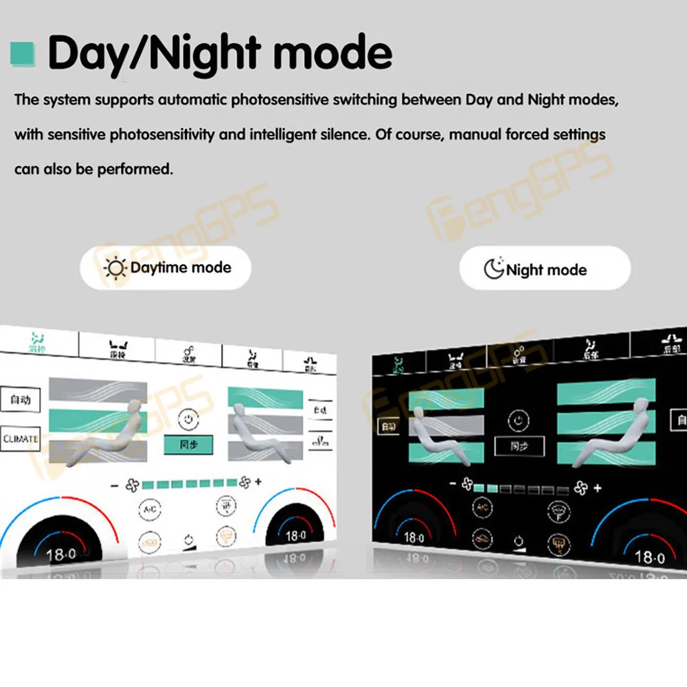 ЖК-панель кондиционера переменного тока для Land Rover Range V8 L322 2002-2012 Кондиционер Climate