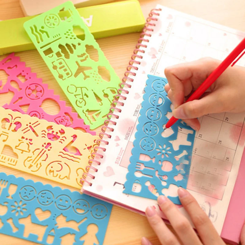 

Magic Color Rainbow Scratch Art Paper Card Set with Graffiti Stencil for Drawing Stick DIY Art Painting Toy for Children
