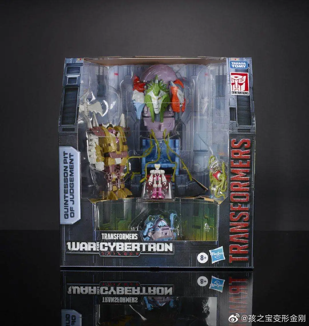 Трансформеры игрушки поколения война для Cybertron Earthrise Voyager WFC-E22 Quintesson костюм судьи