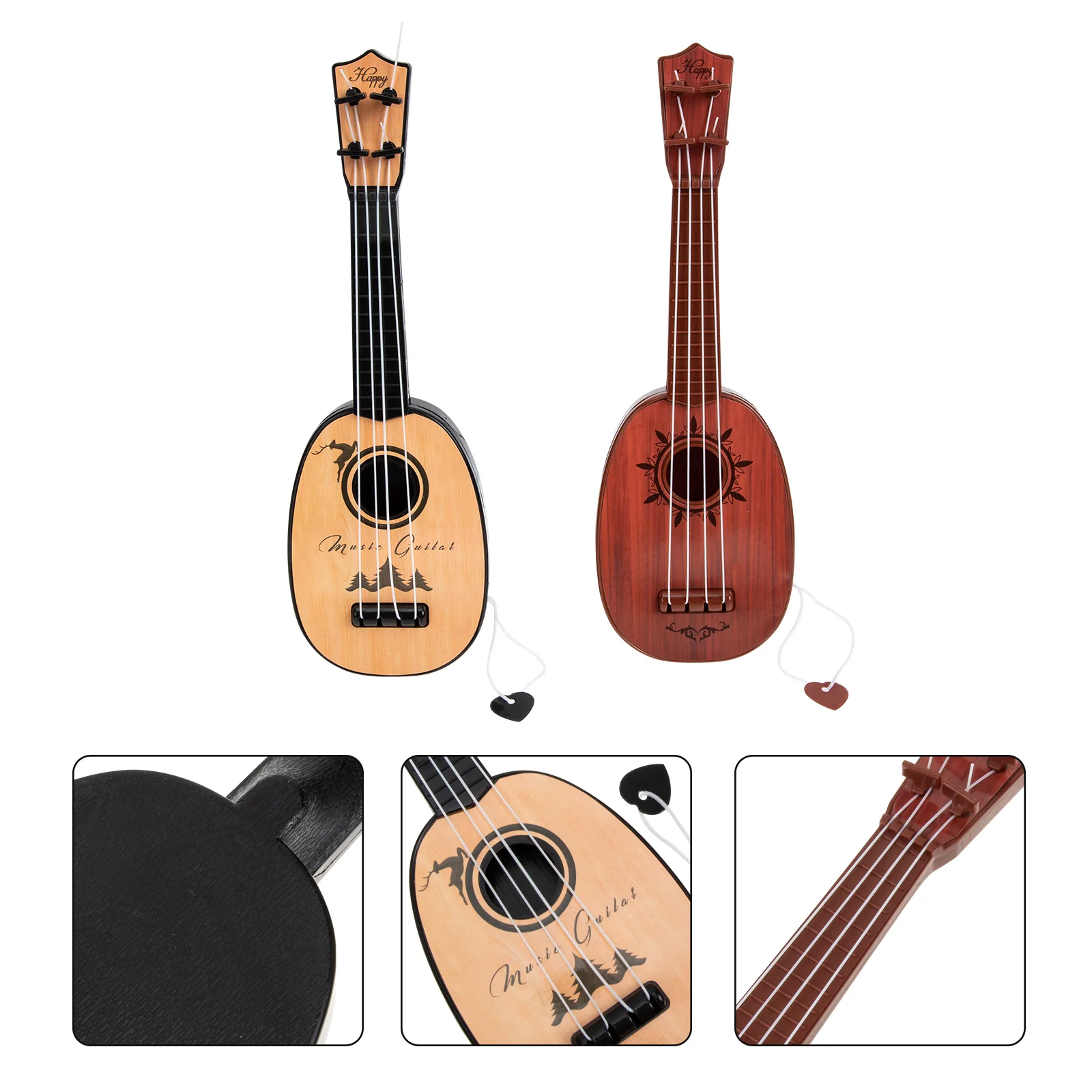 

2 шт., Детская электрическая гитара, музыкальный инструмент