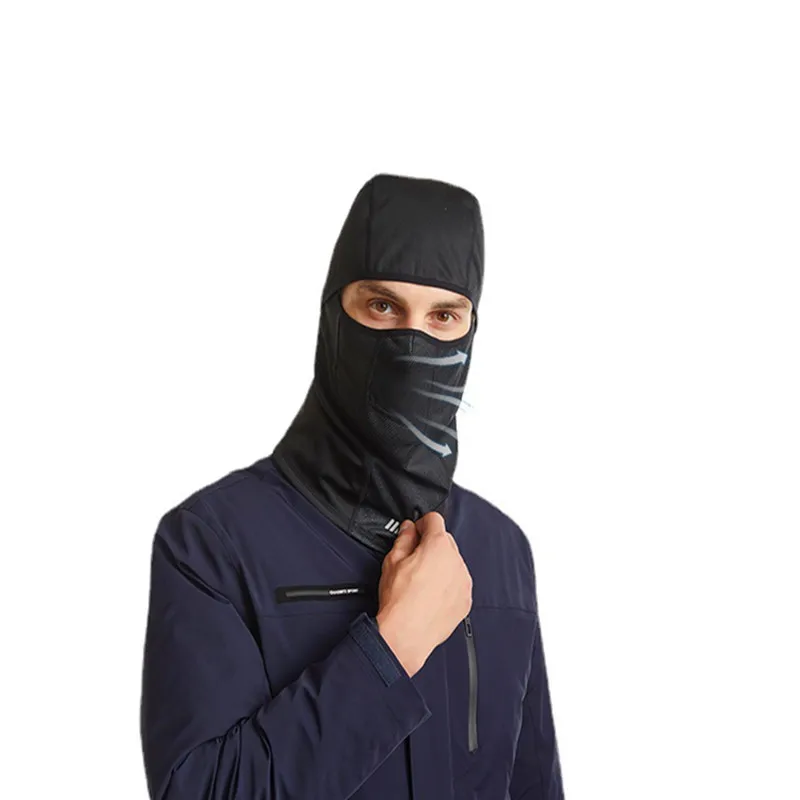 

Winter Outdoor Cycling Fishing With Fleece Neck Cover Sports Winterproof Ski Head Cover Polar Fleece Windproof Warm Mask Men An