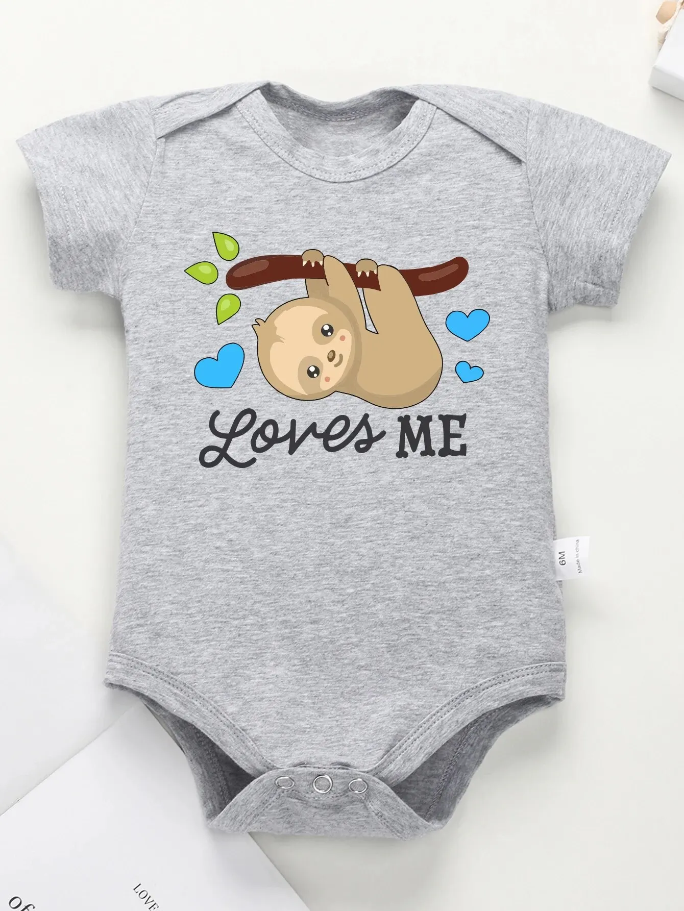 Высококачественный хлопковый детский комбинезон унисекс для новорожденных с