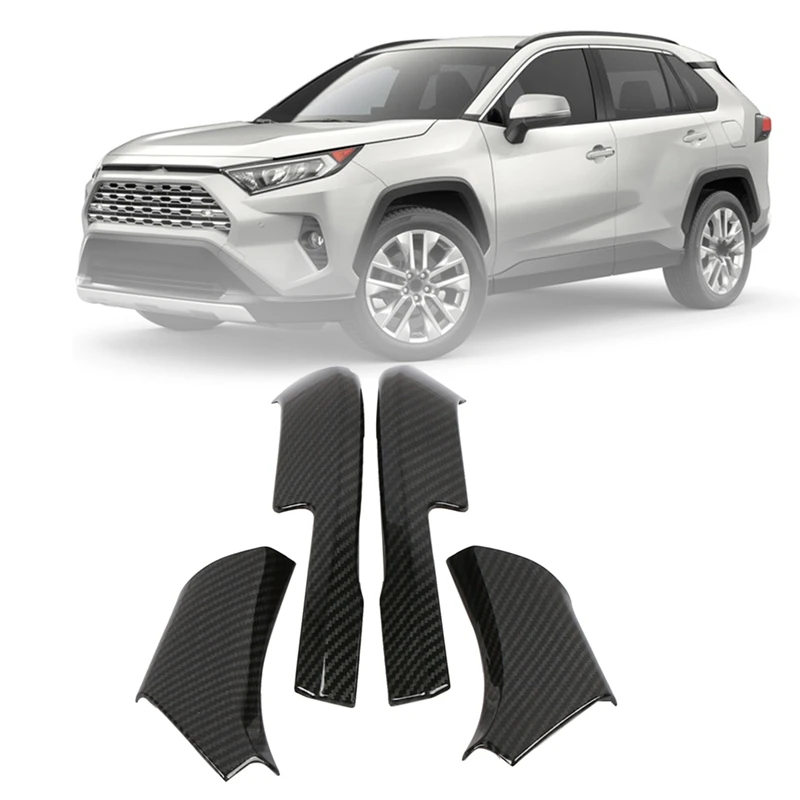 

4 шт., декоративные наклейки для Toyota Rav4 2019-2021