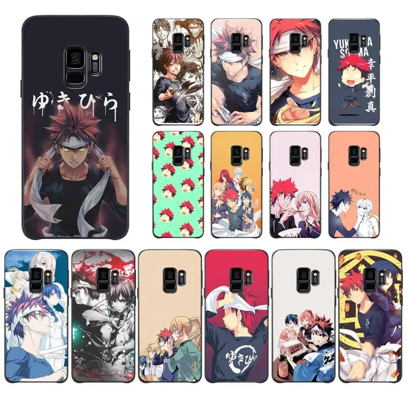 

TOPLBPCS Food Wars Shokugeki No Soma Phone Case For Samsung Galaxy J7 PRIME J2Pro2018 J4 Plus J5 PRIME J6 J7 Duo Neo J737 J8