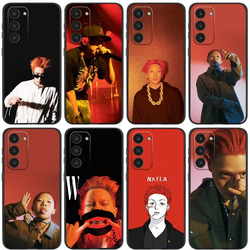 Чехол для телефона N-Nafla rapper Samsung Galaxy A20 A21s A22 A31 A32 A52 A53 A72 73 A80 A91 мягкий черный чехол