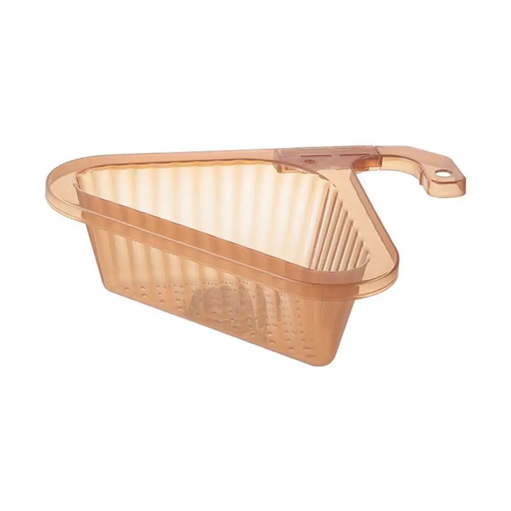 

Easy To Use Drainage Baskets Saving Space Multifunctional Telescopic Water Tank Hollowed Design Triangle Drainage Basket