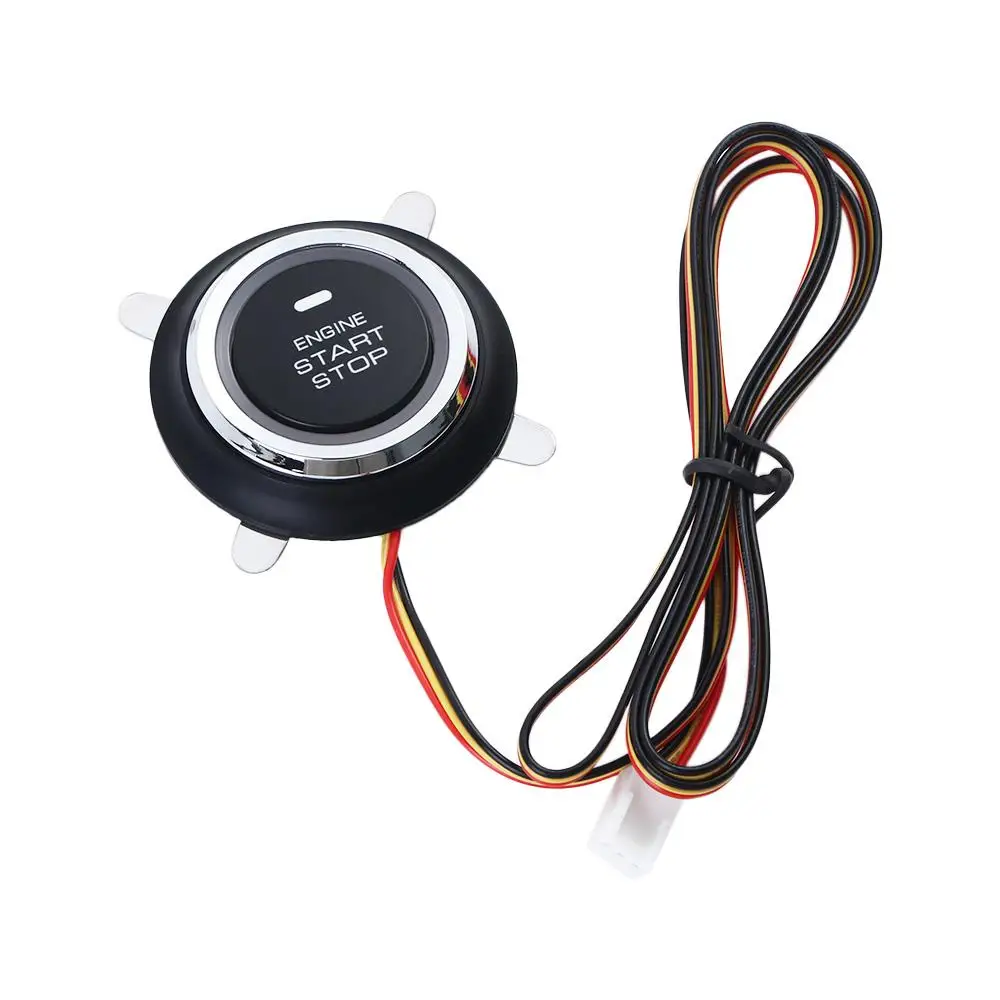 

control Starting Systems Auto Accessories One Key Starter Switch Car Engine Start Stop Button Entry Ignition Switch