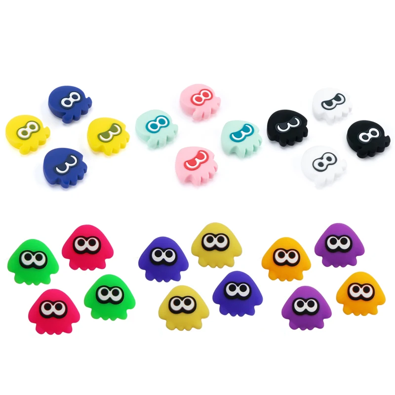 

Cute Silicone Thumb Stick Grip Cap Soft Cover For Nintendo Switch Oled NS Lite For Sony PS5 PS4 Pro PS3 Xbox One/360 Series X/S