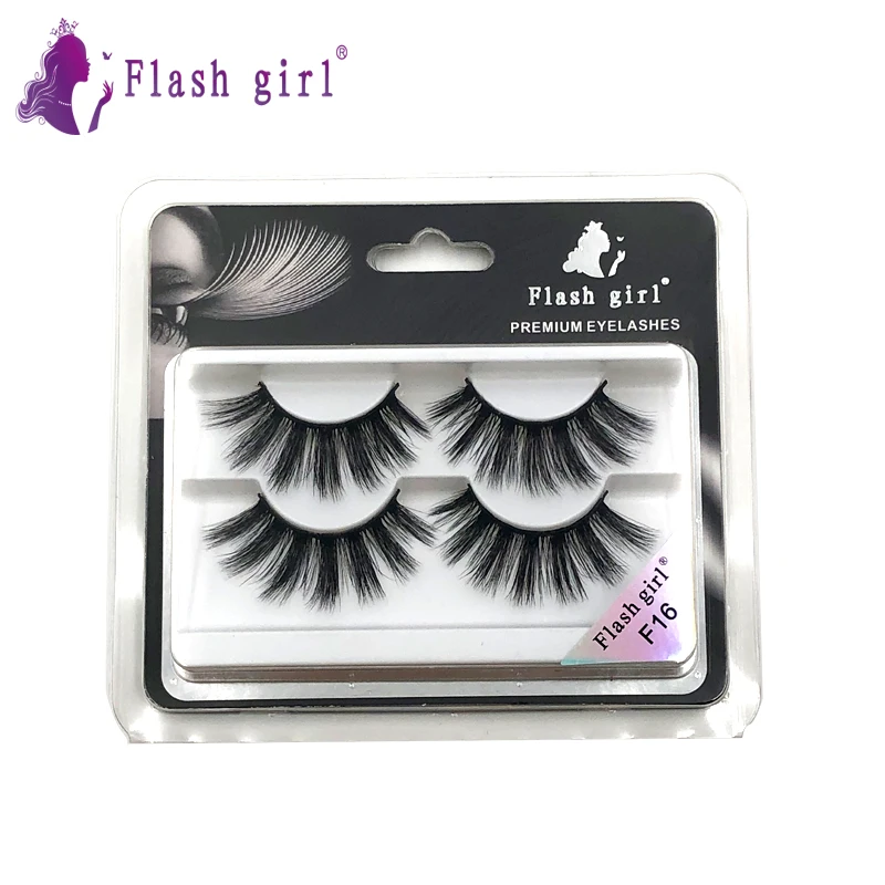 Ресницы Накладные из искусственной норки 2 пары 20 моделей |