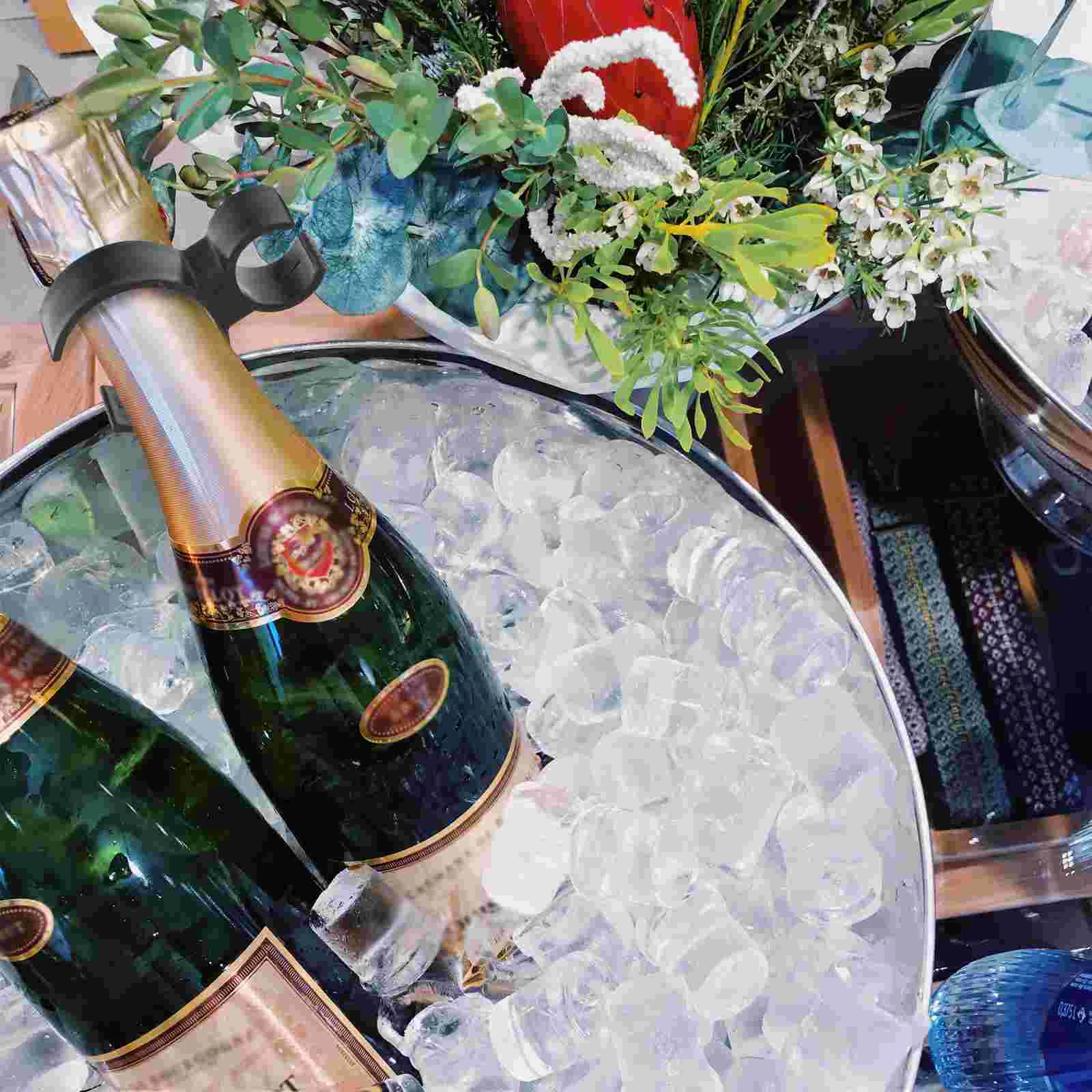 

Party Candle Clamp Champagne Bottle Clips Wine Bottle Party Candle Holder Plastic Holder Champagne Cake Candle Holder