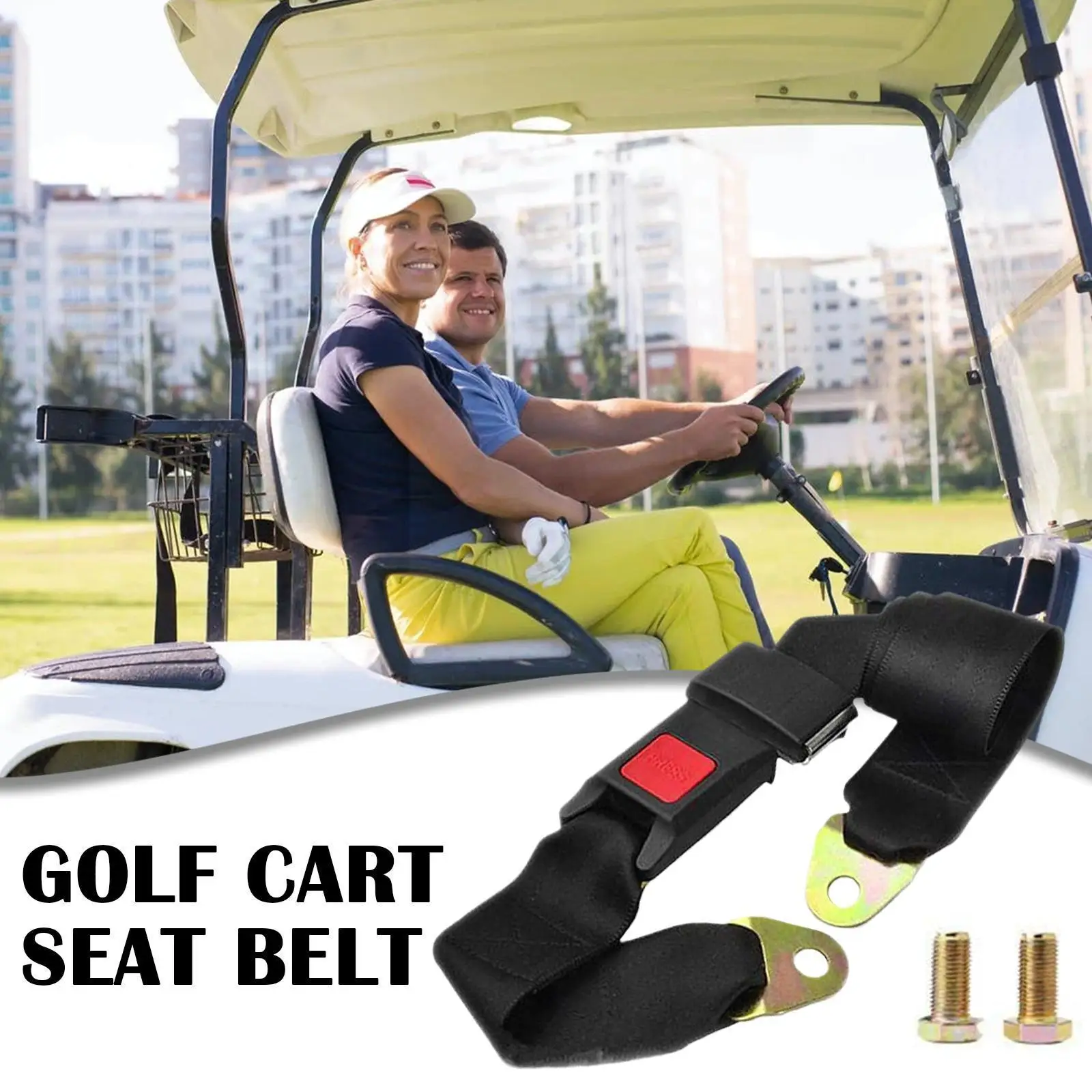 

Adjustable Golf Cart Belt Polyester 128cm 1pc U9m6