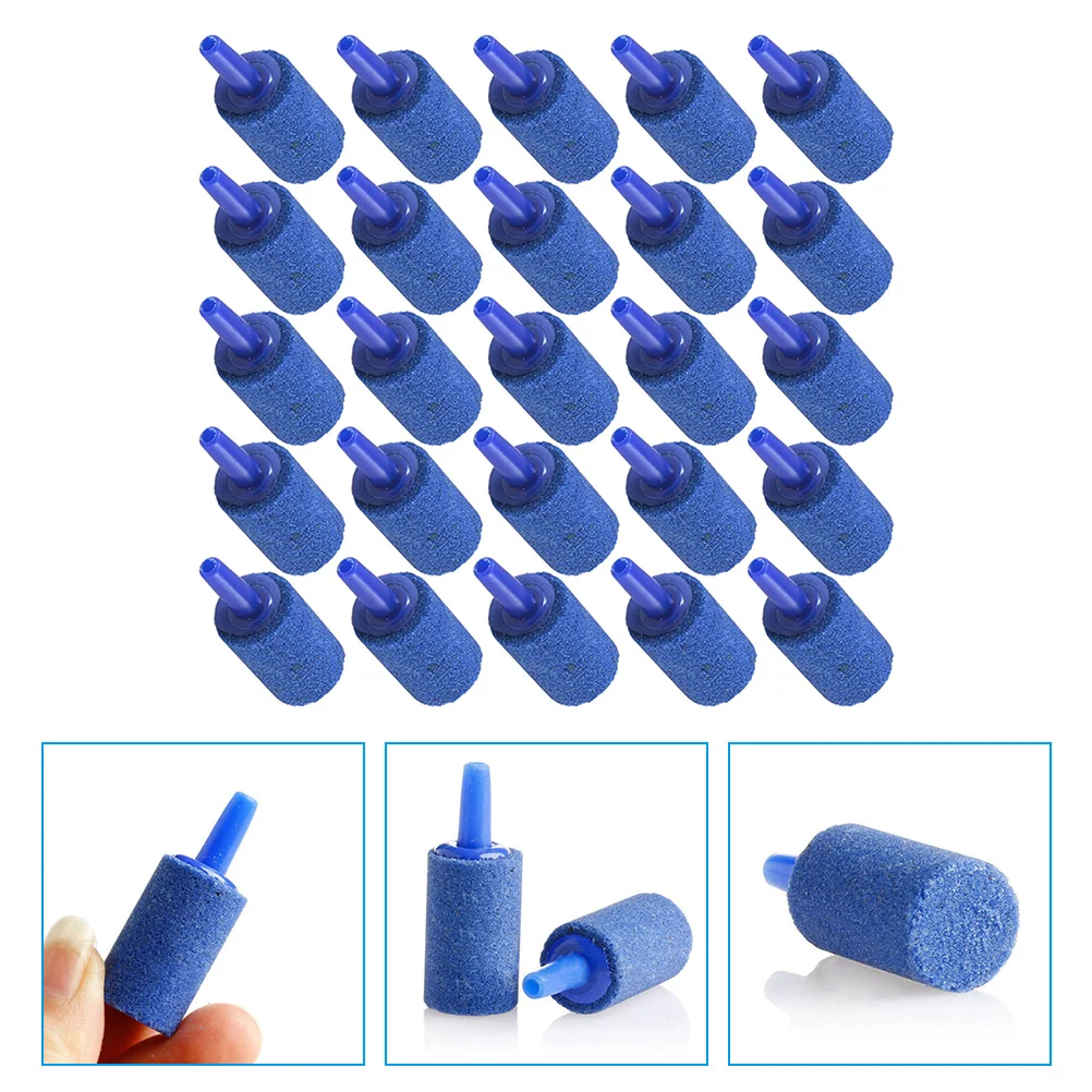 

25 Pcs Air Stones Aquarium Fish Tank Aquarium Bubbler Air Stone Fish Tank The Bubble Aquarium Air Stone