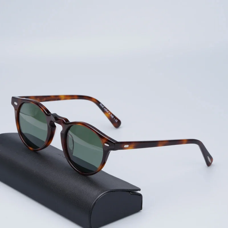 Женские солнцезащитные очки для вождения Gregory Peck круглые поляризационные