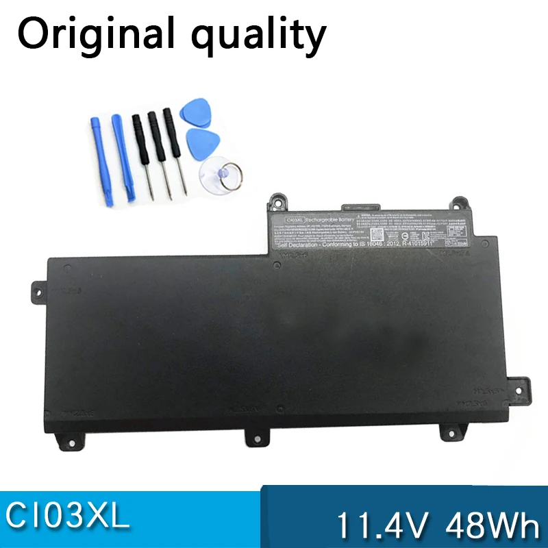Новый аккумулятор CI03XL 11 4 в 48 Втч для HP ProBook 640 645 650 G2 G3 HSTNN-UB6Q PB6K I66C 655-801517 831 221 222 231 232