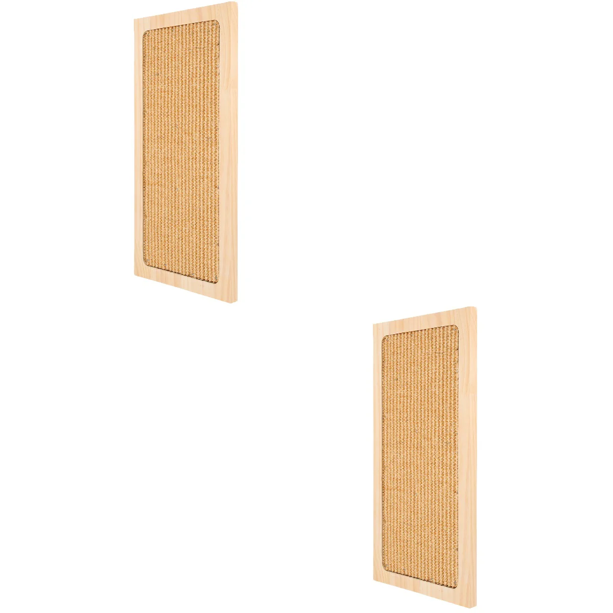 

2pcs Household Scratching Board Indoor Kitten Scratcher Board Wear-resistant Cat Scratcher