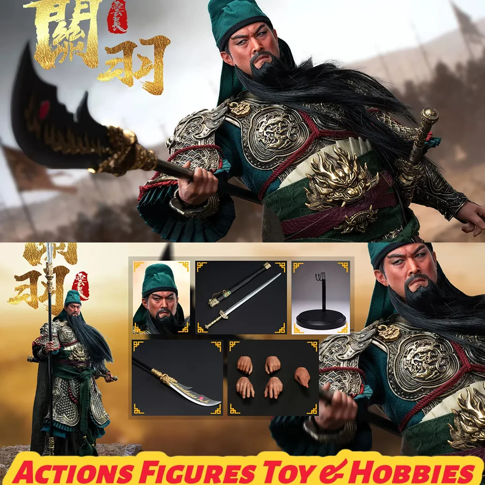 Фото Новинка в наличии: 303TOYS Trendy Moving Core 1/6 Guan Yu Yunchang, версия Trendy Feedback, подвижная фигурка, арт. CQ001 №1
