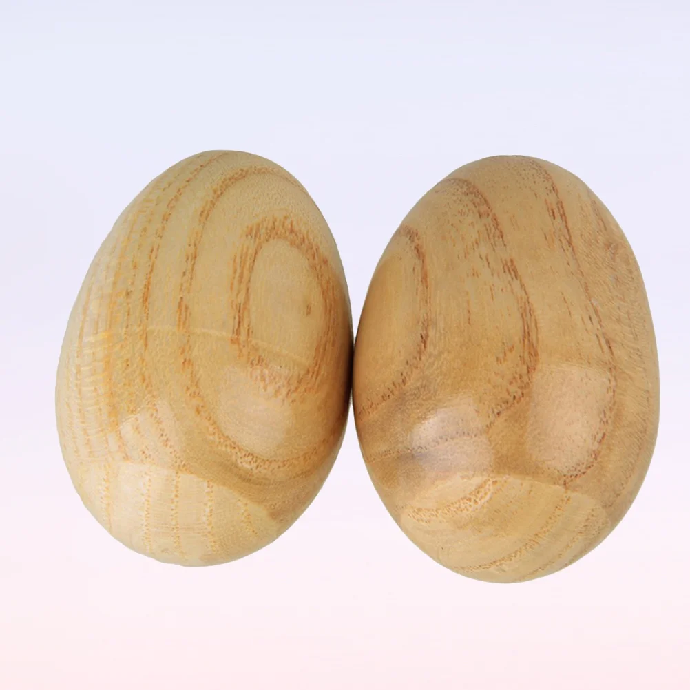 

2 Pcs Percussion Toy Music Baby Shaker Toddler Suit Egg Painting Kit Kids Spoon Musical instruments