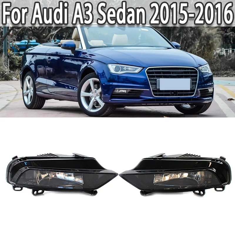 Передний бампер автомобиля противотуманная фара с лампами для A3 Sedan 2015-2016 8V 0941699 Б