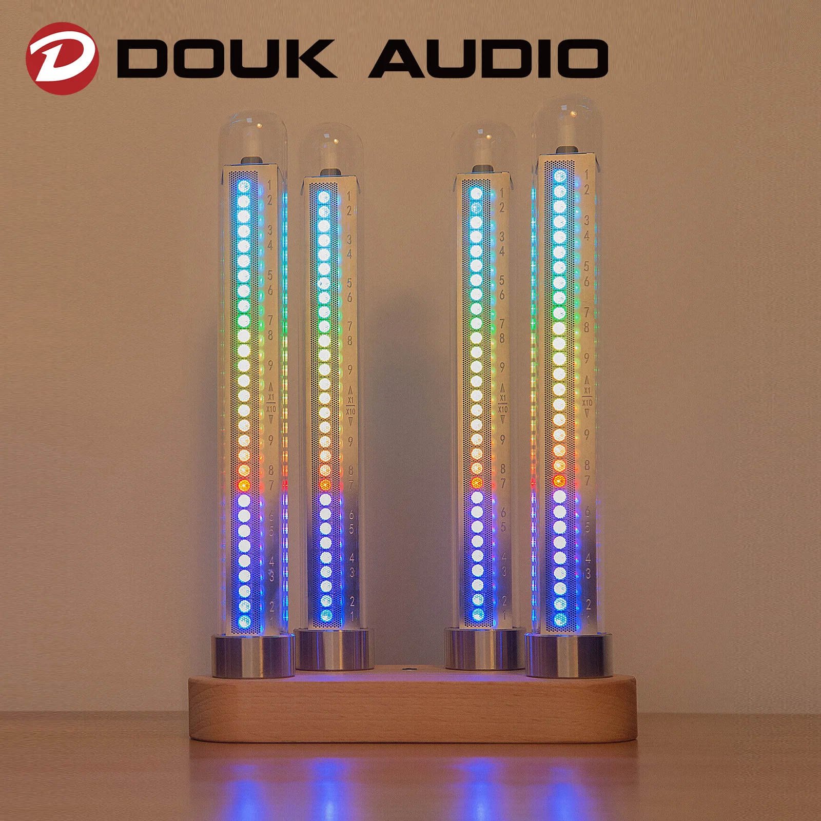 Цифровой измеритель уровня звука Douk со светодиодной подсветкой и микрофоном
