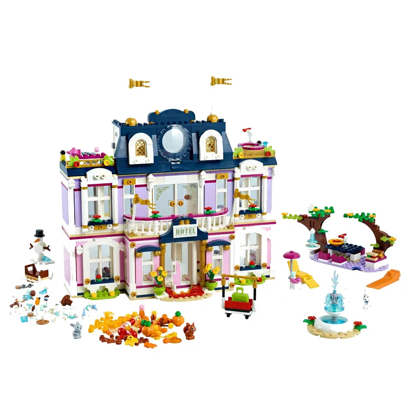 

1320pcs Heartlake City Grand Hotel Building Blocks Bricks Girl Friends Series 41684 Toys for Children Birthday Christmas Gifts