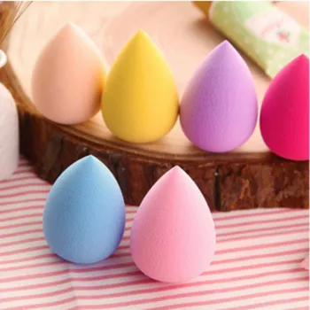Hot sales two types Cosmetic Puff Professional Water Droplets Soft Sponge  Makeup Foundation Powder Smooth Make Up Tools 1
