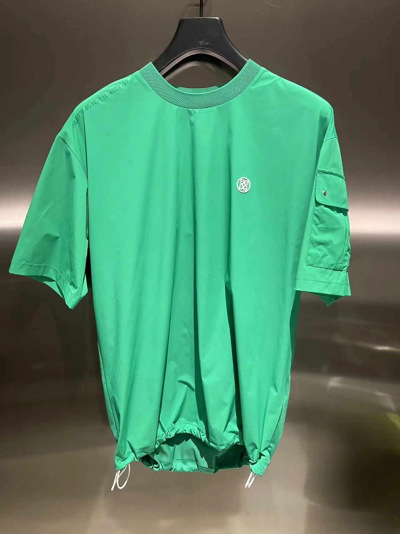 

Мужские рубашки для гольфа, летние свободные дизайнерские спортивные рубашки с круглым вырезом и короткими рукавами, модель 0307 #