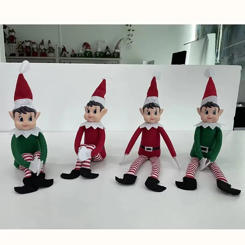 Рождественский эльф Детская мини-игрушка Эльф Куклы для мальчиков и девочек