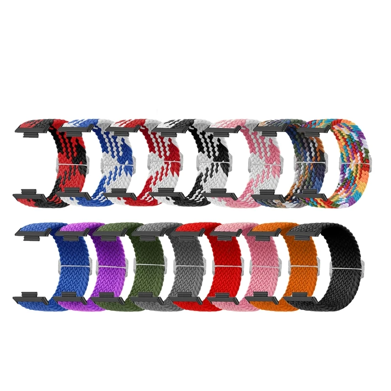 

Watch Strap Nylon Braided Bracelet Breathable Band Bracelet for huaweiWatch FIT2