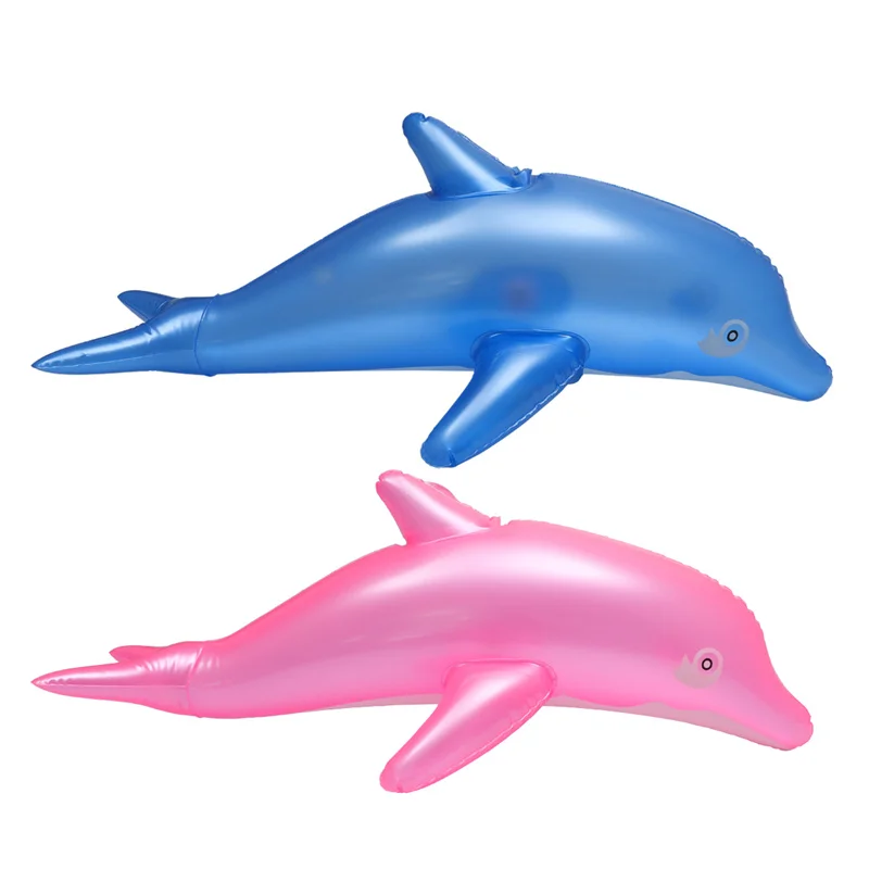 

53cm Inflatable Dolphin Beach Swimming Rings Party Children Toy Kids Gift for Beach Pool Float Air Mattresse Water Toys