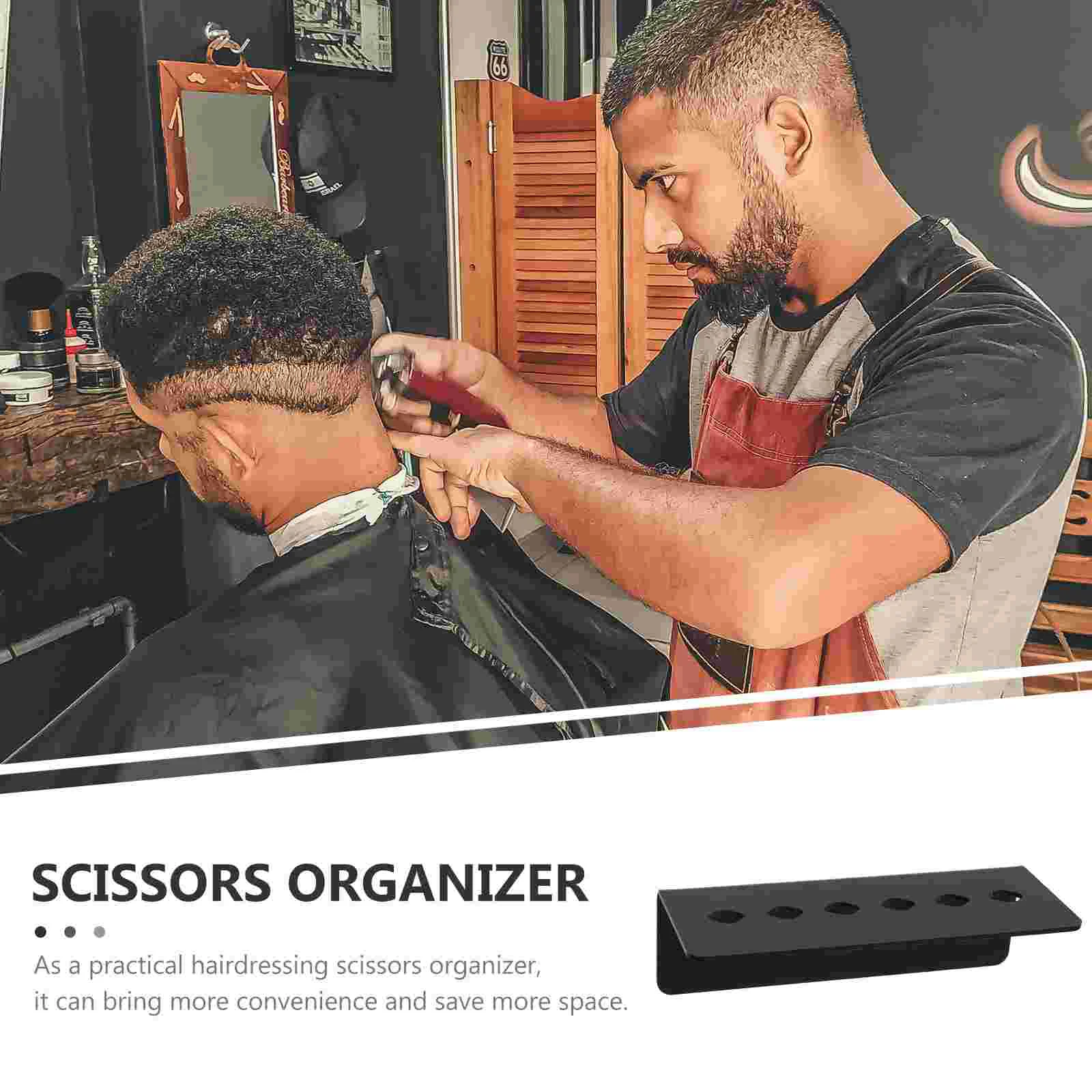 Настенная рамка для ножниц акриловая стойка держатель машинки стрижки собак