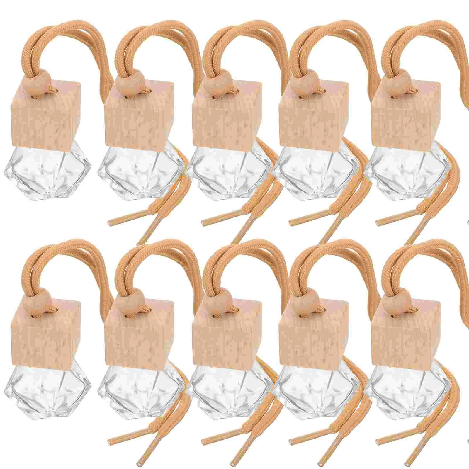 10 шт. пустой флакон с диффузором мини-флаконы ароматом автомобильные флаконы для